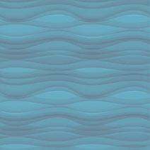 dibujo del mar azul